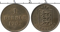 Продать Монеты Гернси 1 дубль 1885 Медь