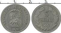 Продать Монеты Венесуэла 5 сентим 1964 Медно-никель