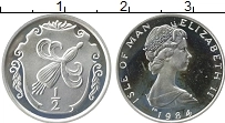Продать Монеты Остров Мэн 1/2 пенни 1984 Серебро