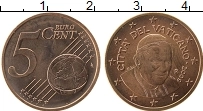 Продать Монеты Ватикан 5 евроцентов 2005 Медь