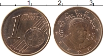 Продать Монеты Ватикан 1 евроцент 2005 Бронза