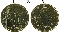 Продать Монеты Ватикан 10 евроцентов 2005 Латунь