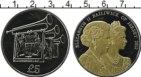 Продать Монеты Остров Джерси 5 фунтов 2012 Серебро