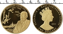Продать Монеты Карибы 2 доллара 2003 Серебро