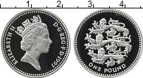Продать Монеты Великобритания 1 фунт 1997 Серебро