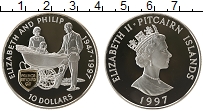Продать Монеты Острова Питкэрн 10 долларов 1997 Серебро