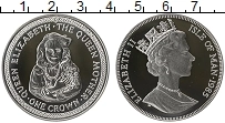 Продать Монеты Остров Мэн 1 крона 1985 Серебро