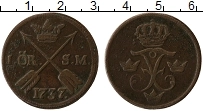 Продать Монеты Швеция 1 эре 1732 Медь