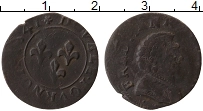 Продать Монеты Франция 2 торнуа 1652 Медь