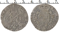 Продать Монеты Испанские Нидерланды 1/2 патагона 1656 Серебро