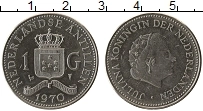 Продать Монеты Антильские острова 1 гульден 1970 Медно-никель