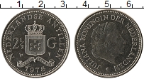 Продать Монеты Антильские острова 2 1/2 гульдена 1978 Медно-никель