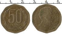 Продать Монеты Чили 50 песо 2002 