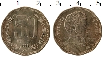 Продать Монеты Чили 50 песо 1993 Бронза