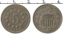 Продать Монеты США 5 центов 1868 Медно-никель
