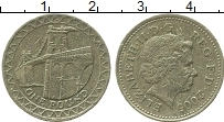 Продать Монеты Великобритания 1 фунт 2005 Латунь