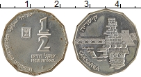 Продать Монеты Израиль 1/2 шекеля 1988 Серебро