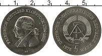 Продать Монеты ГДР 5 марок 1978 Медно-никель