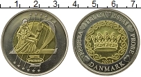 Продать Монеты Дания 2 евро 2003 Биметалл