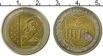 Продать Монеты ФРГ 2 евро 2005 Биметалл