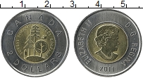 Продать Монеты Канада 2 доллара 2011 Биметалл