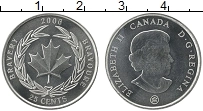 Продать Монеты Канада 25 центов 2006 Сталь покрытая никелем