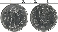 Продать Монеты Канада 25 центов 2007 Медно-никель