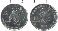 Продать Монеты Канада 25 центов 2009 Медно-никель