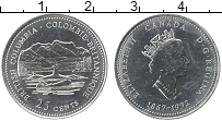 Продать Монеты Канада 25 центов 1992 Медно-никель