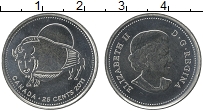 Продать Монеты Канада 25 центов 2011 Медно-никель