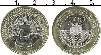 Продать Монеты Колумбия 1000 песо 2012 Биметалл