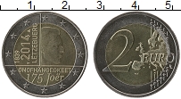 Продать Монеты Люксембург 2 евро 2014 Биметалл