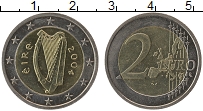 Продать Монеты Ирландия 2 евро 2002 Биметалл