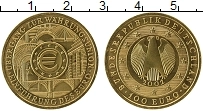 Продать Монеты Германия 100 евро 2002 Золото
