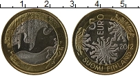 Продать Монеты Финляндия 5 евро 2012 Биметалл