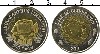 Продать Монеты Остров Клиппертон 500 франков 2011 Биметалл
