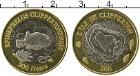 Продать Монеты Остров Клиппертон 200 франков 2011 Биметалл