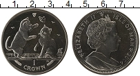 Продать Монеты Остров Мэн 1 крона 2004 Медно-никель