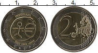 Продать Монеты Нидерланды 2 евро 2009 Биметалл