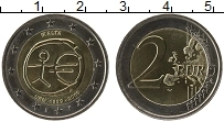 Продать Монеты Мальта 2 евро 2009 Биметалл