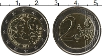 Продать Монеты Бельгия 2 евро 2011 Биметалл
