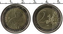 Продать Монеты Сан-Марино 2 евро 2007 Биметалл