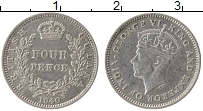 Продать Монеты Британская Гвиана 4 пенса 1942 Серебро