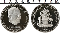 Продать Монеты Багамские острова 10 долларов 1974 Серебро