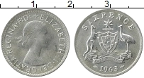 Продать Монеты Австралия 3 пенса 1954 Серебро