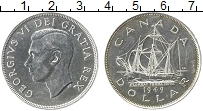Продать Монеты Канада 1 доллар 1949 Серебро