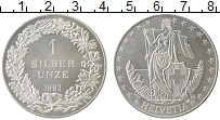 Продать Монеты Швейцария 1 унция 1993 Серебро