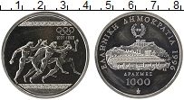 Продать Монеты Греция 1000 драхм 1996 Серебро