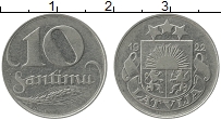 Продать Монеты Латвия 10 сантим 1922 Никель