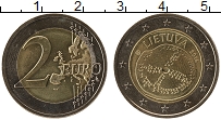 Продать Монеты Литва 2 евро 2016 Биметалл